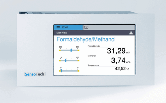Measurement of formaldehyde and methanol content with LiquiSonic®.