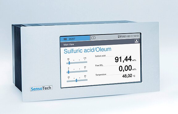 LiquiSonic® zur Schwefelsäure- und Oleumüberwachung