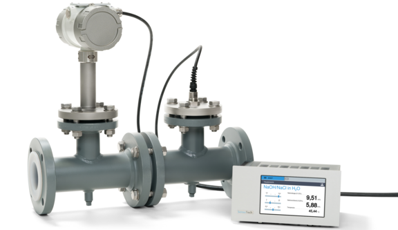 LiquiSonic® Messsystem LiquiSonic® Messsystem mit Sensor und Controller