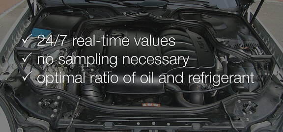 Measuring the refrigerant circuit with LiquiSonic® OCR