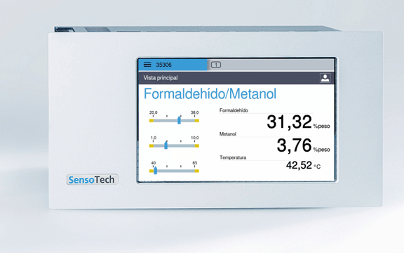 GIF Formaldehído con controlador Liquisonic